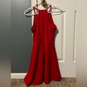 Simple Red Dress